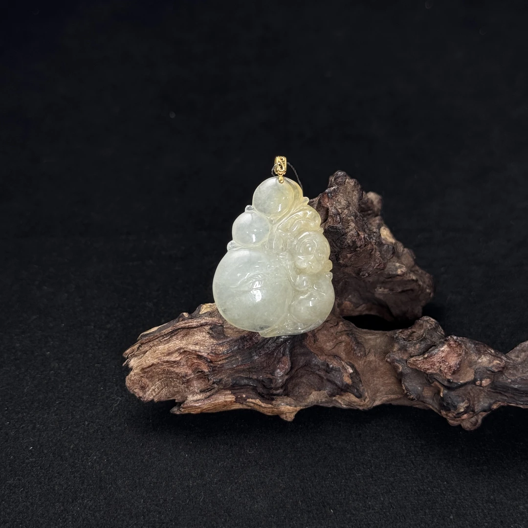 【诚翠拍品第一百一十五期午】翡翠53吊坠JXJ6058金