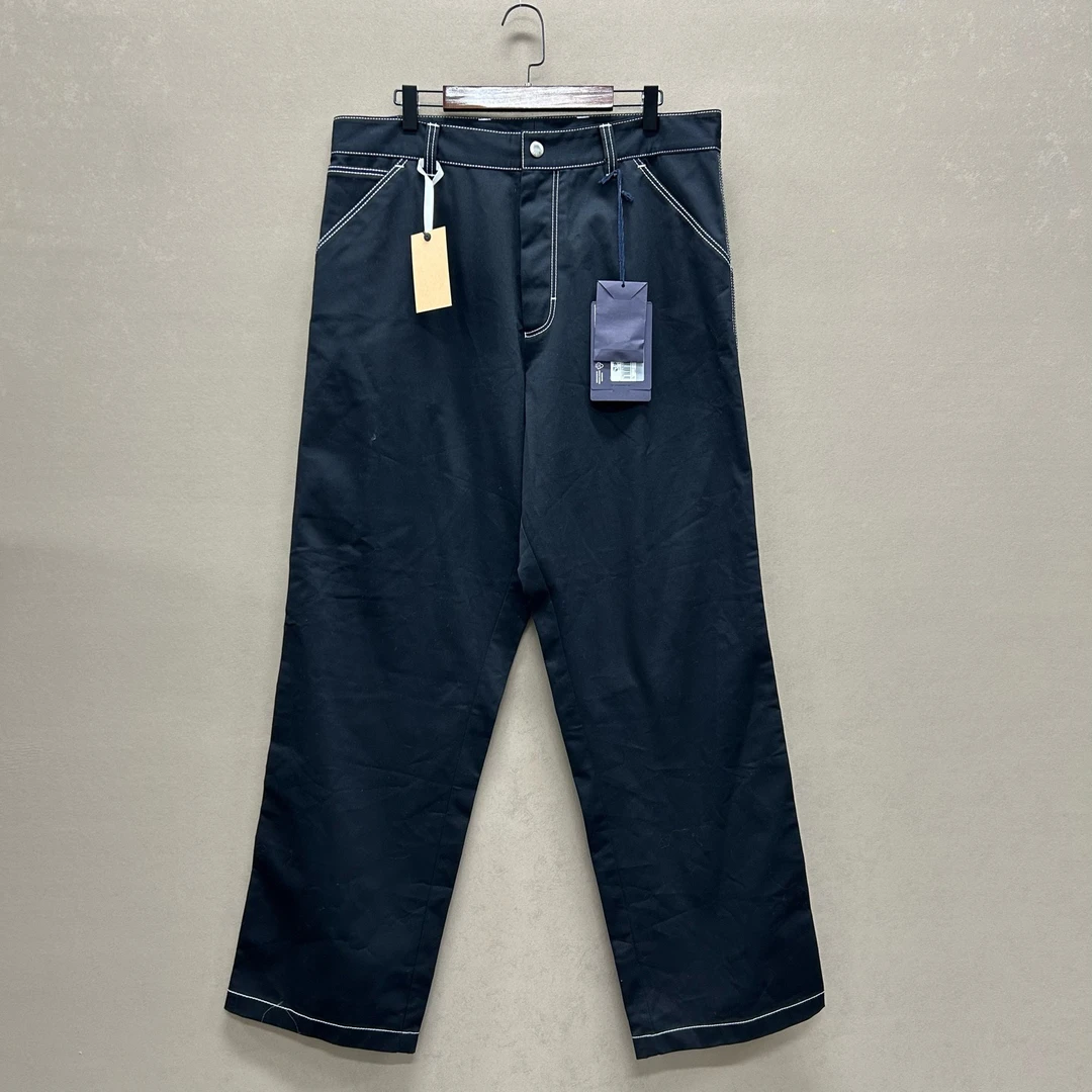 未使用 Prada/普拉达 新款金属三角标明线拉链休闲裤