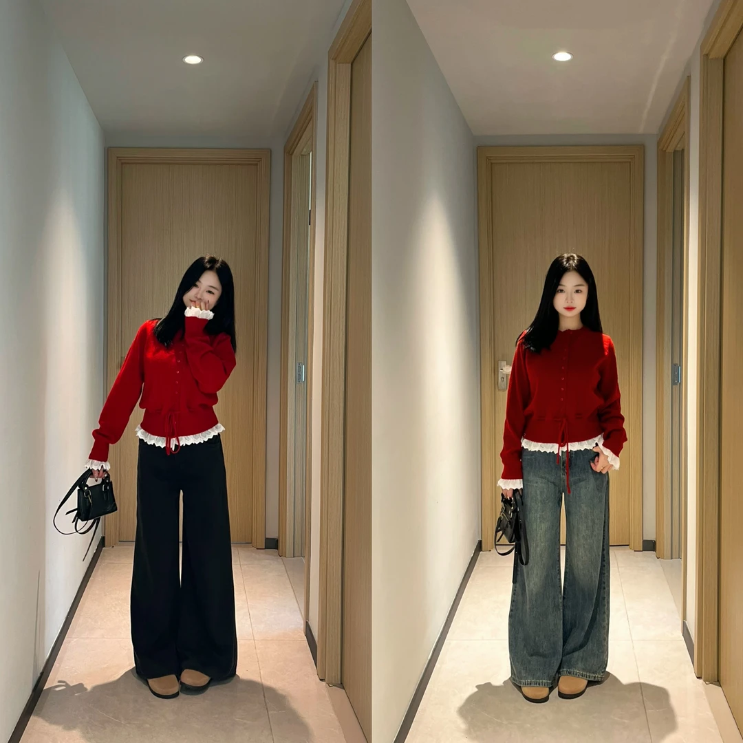 【包子】小个子定制牛仔显瘦百搭日常女显高高腰韩版裤子春夏新款