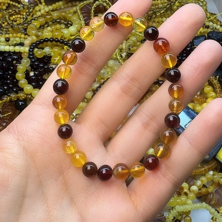 琥珀未镶嵌珠宝奇石