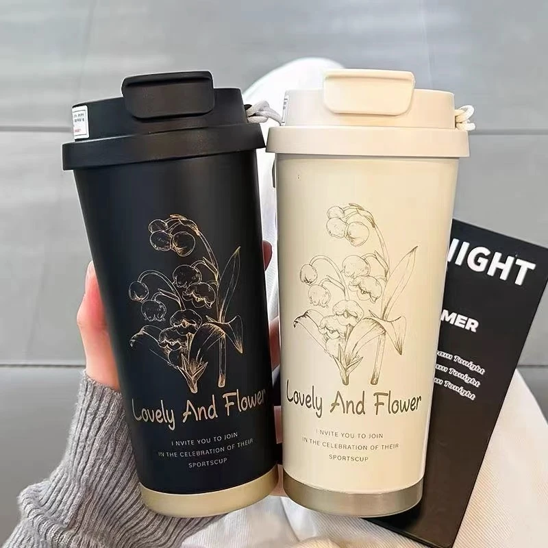 可爱中国风保冷杯保温杯6小时以下咖啡杯网红韩版