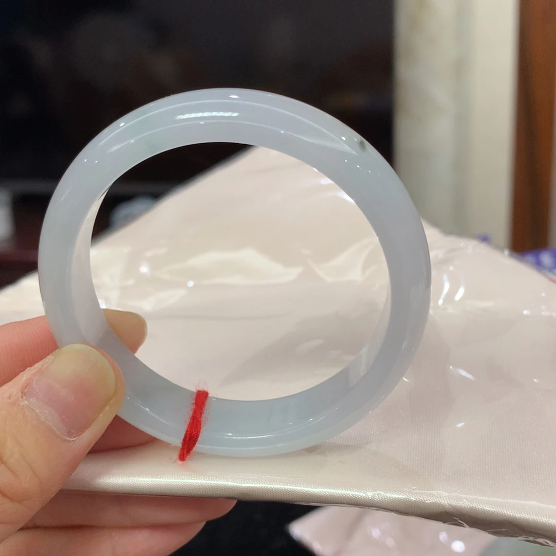 未镶嵌手镯翡翠三天鉴赏期圈口53.2