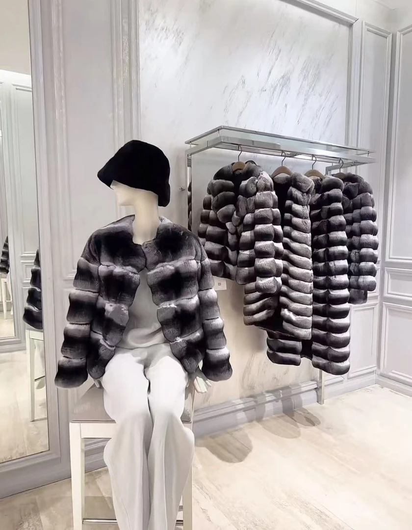 大集合【末末】【150-200号】青紫蓝2025冬季气质时尚轻奢短外套