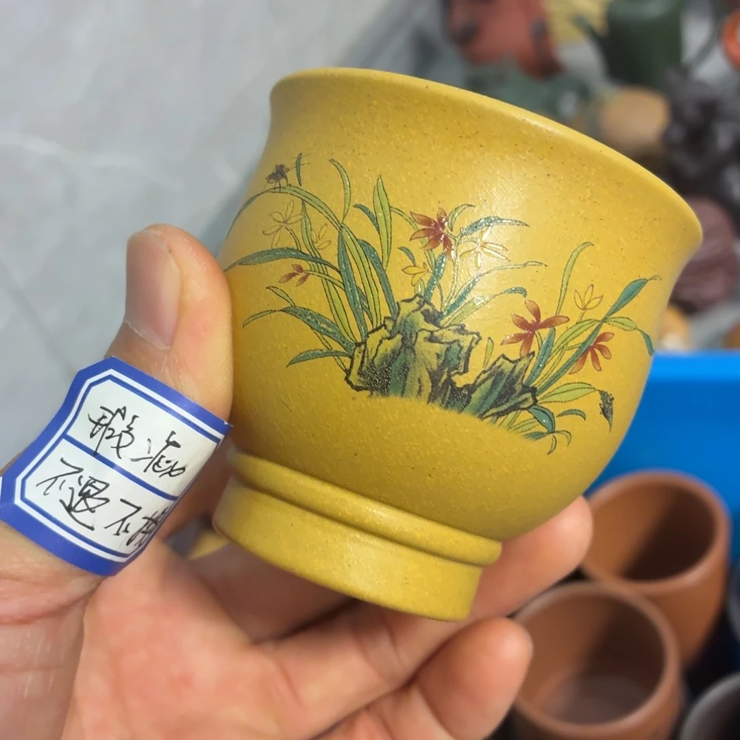 茶杯紫砂瑕疵不退不换介意勿拍