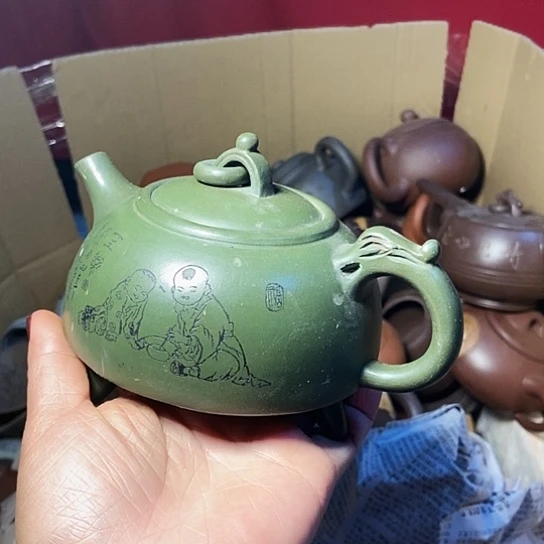 全手工制作宜兴紫砂壶