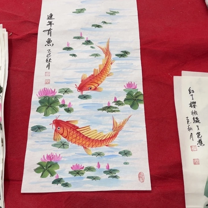 国画花鸟等图案和造型各