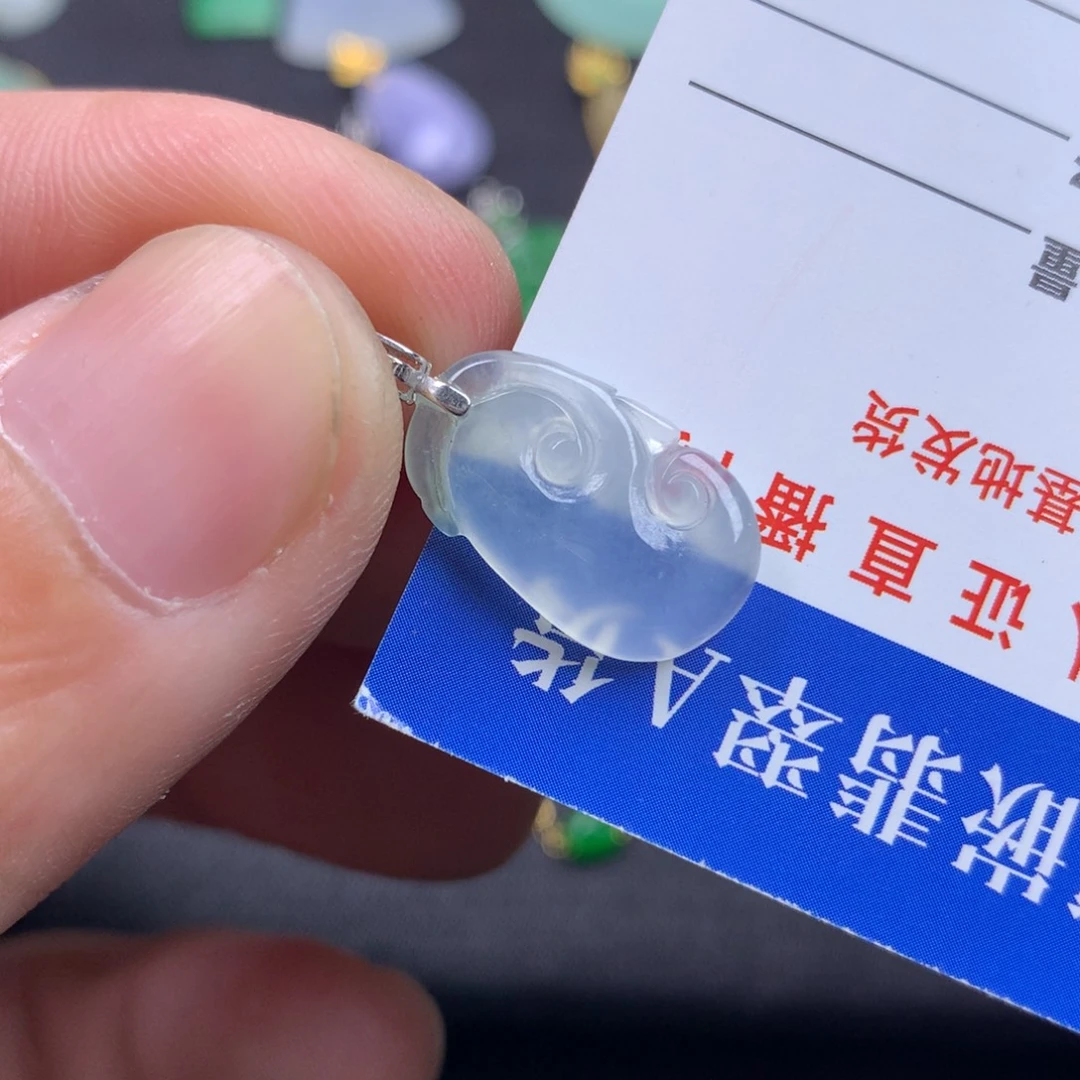 【闪购商品】颈饰18K金镶嵌翡翠翡翠