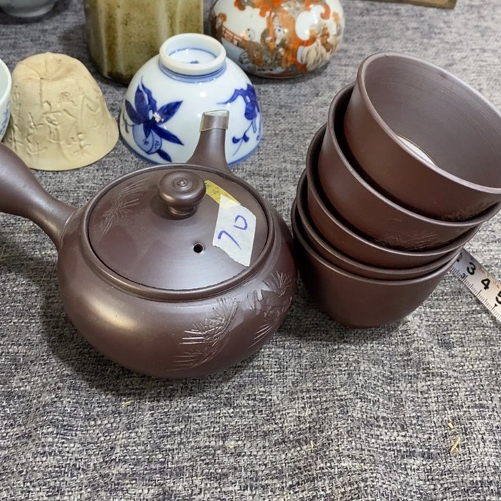 紫砂茶杯非常漂亮好看的碗