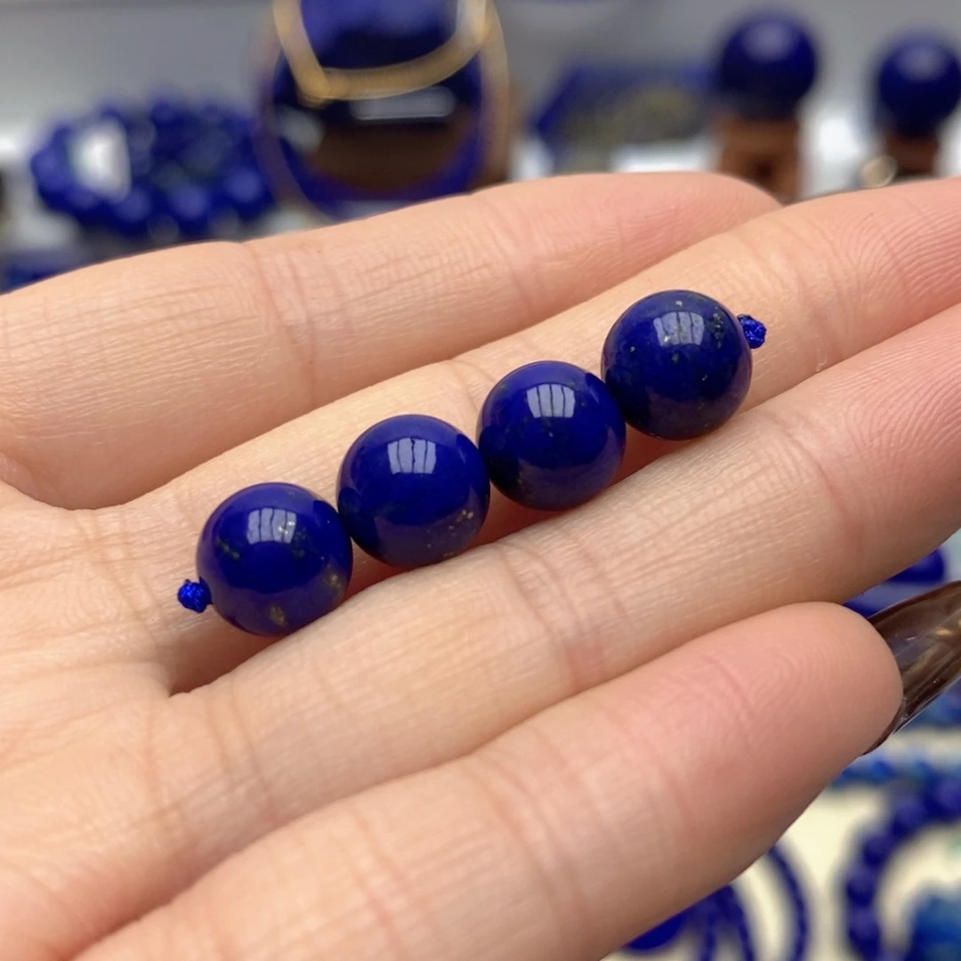 青金石未镶嵌隔珠8.6mm