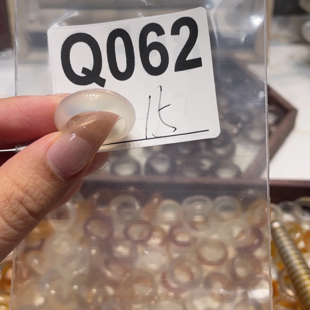 玛瑙/玉髓未镶嵌戒指062