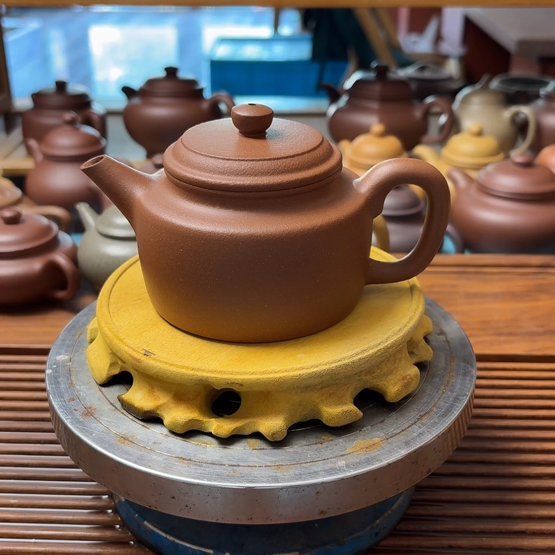 茶壶紫砂半手工制作