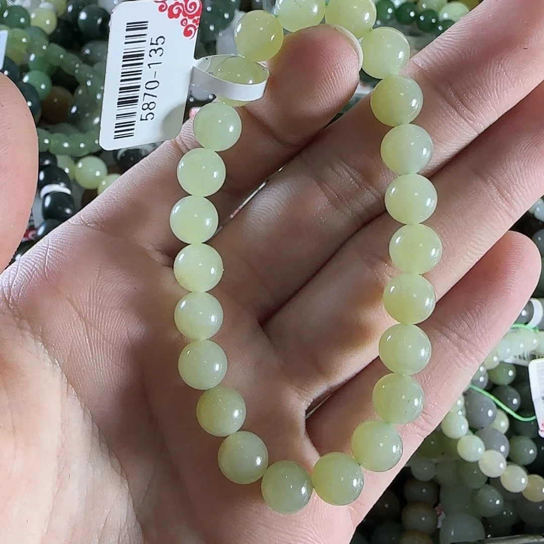 和田玉手链未镶嵌474