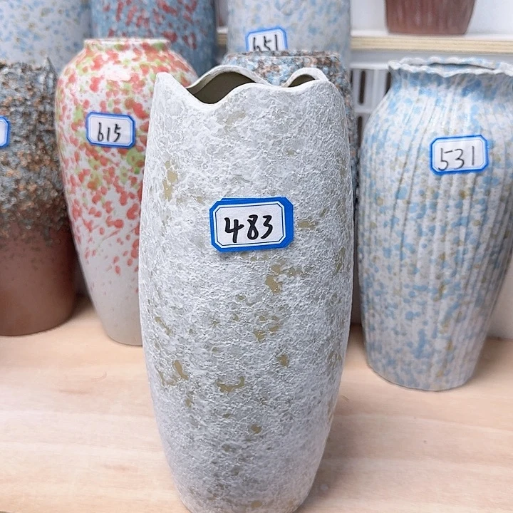 瓶483号复古陶瓷高25.5厘米一个