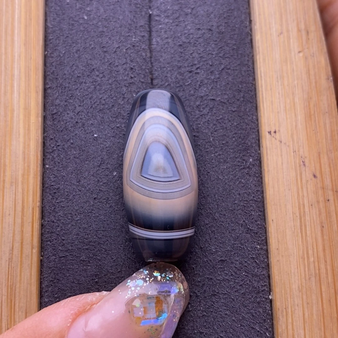 鹌***蛋玛瑙/玉髓未镶嵌项链