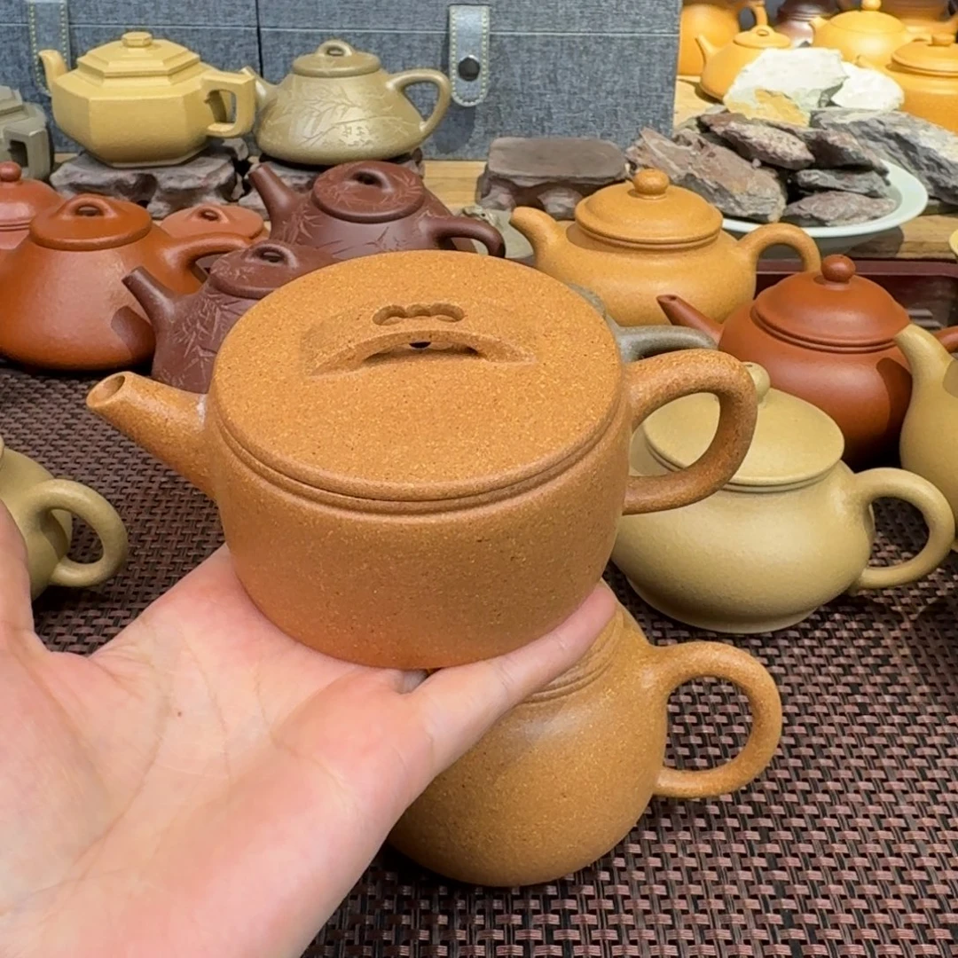 茶壶段泥黄金段165毫升左右