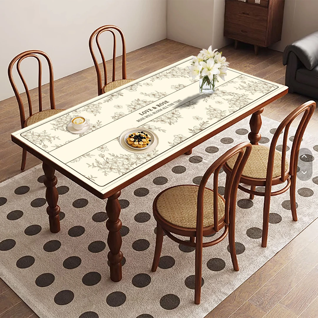 奥斯克斯PVC桌垫防烫防滑防油隔热免费定制茶几电视柜玄关书桌