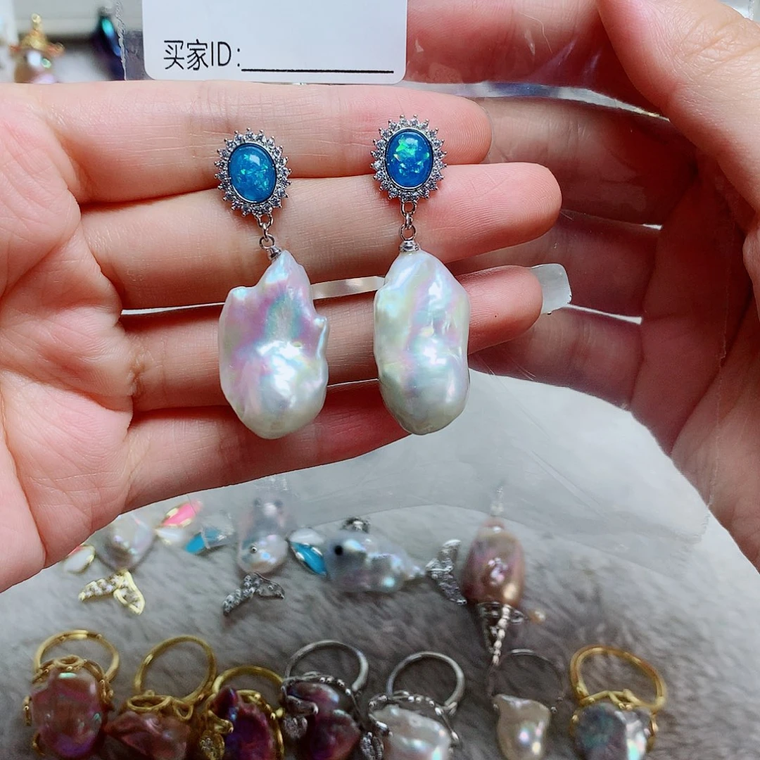 糖***糖淡水珍珠未镶嵌吊坠(赠链)