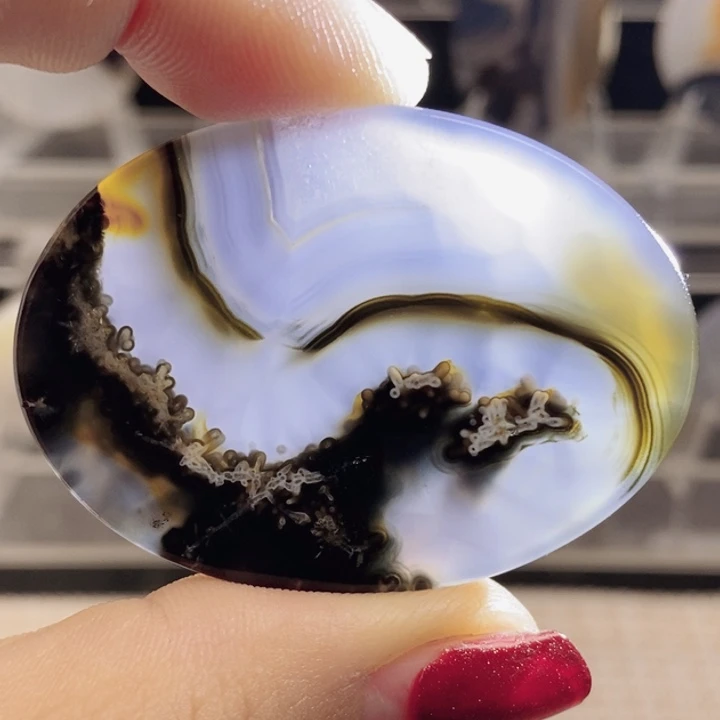 玛瑙/玉髓未镶嵌颈饰