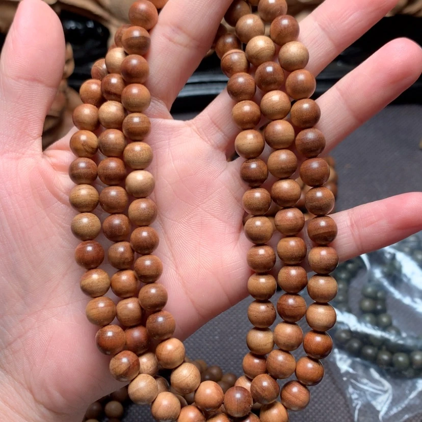 【闪购商品】檀香木手串/手链禅*0.8*108横纹