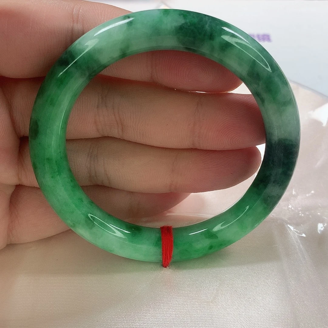 翡翠手镯（圆镯）未镶嵌338号