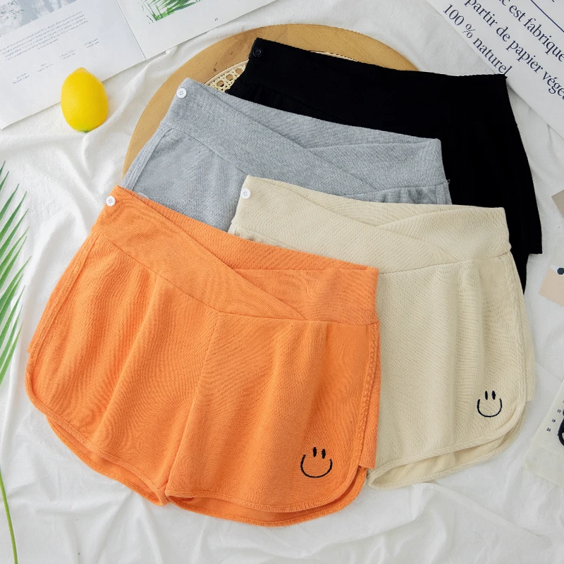 孕妇装夏装运动短裤低腰夏季薄款外穿夏宽松阔腿打底裤夏装裤子