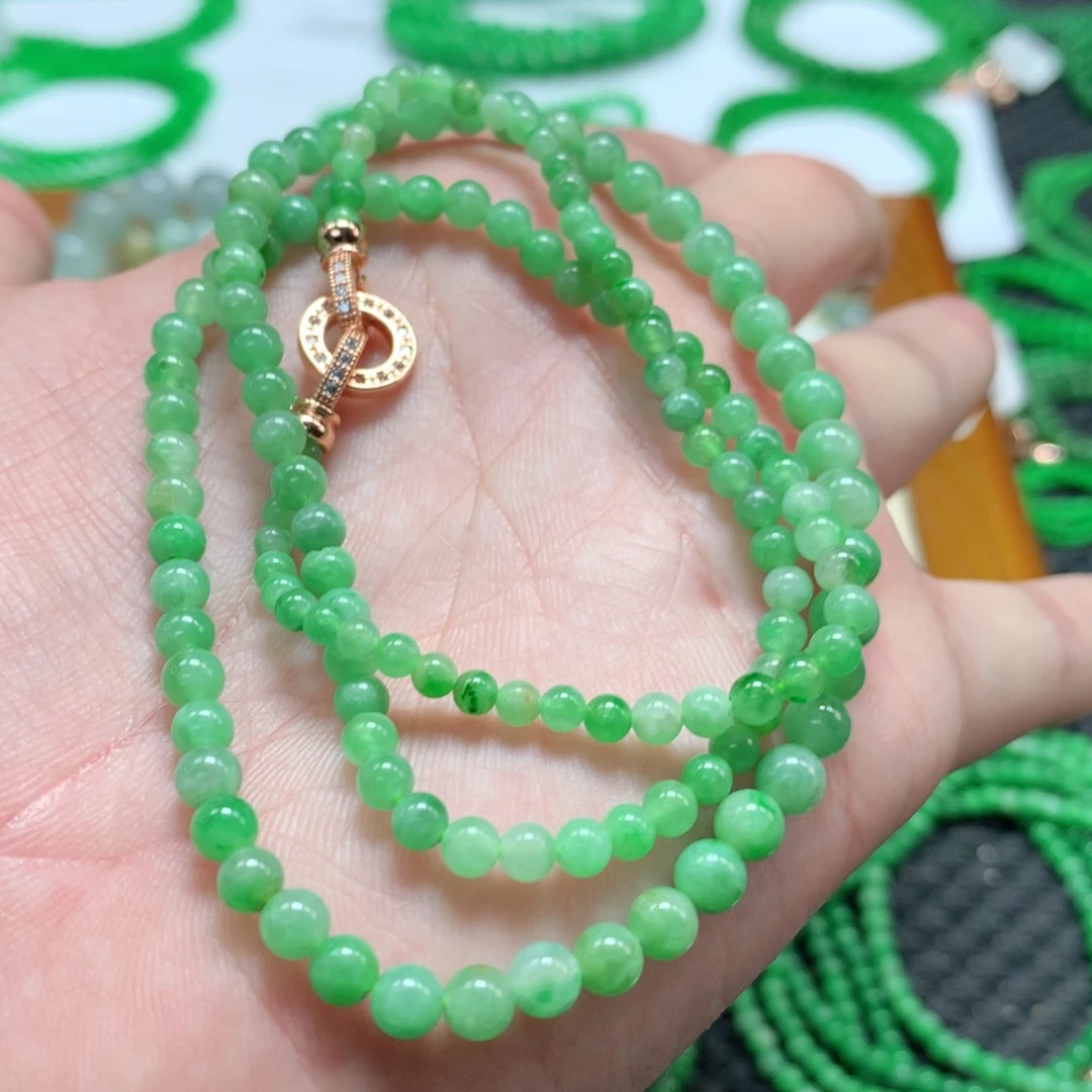 未镶嵌手链翡翠翡翠