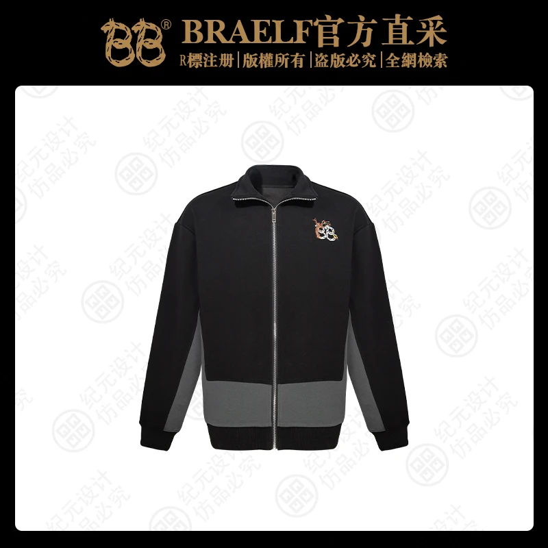 BB 【万物生灵 】联名款刺绣工艺休闲夹克外套潮 BB2592