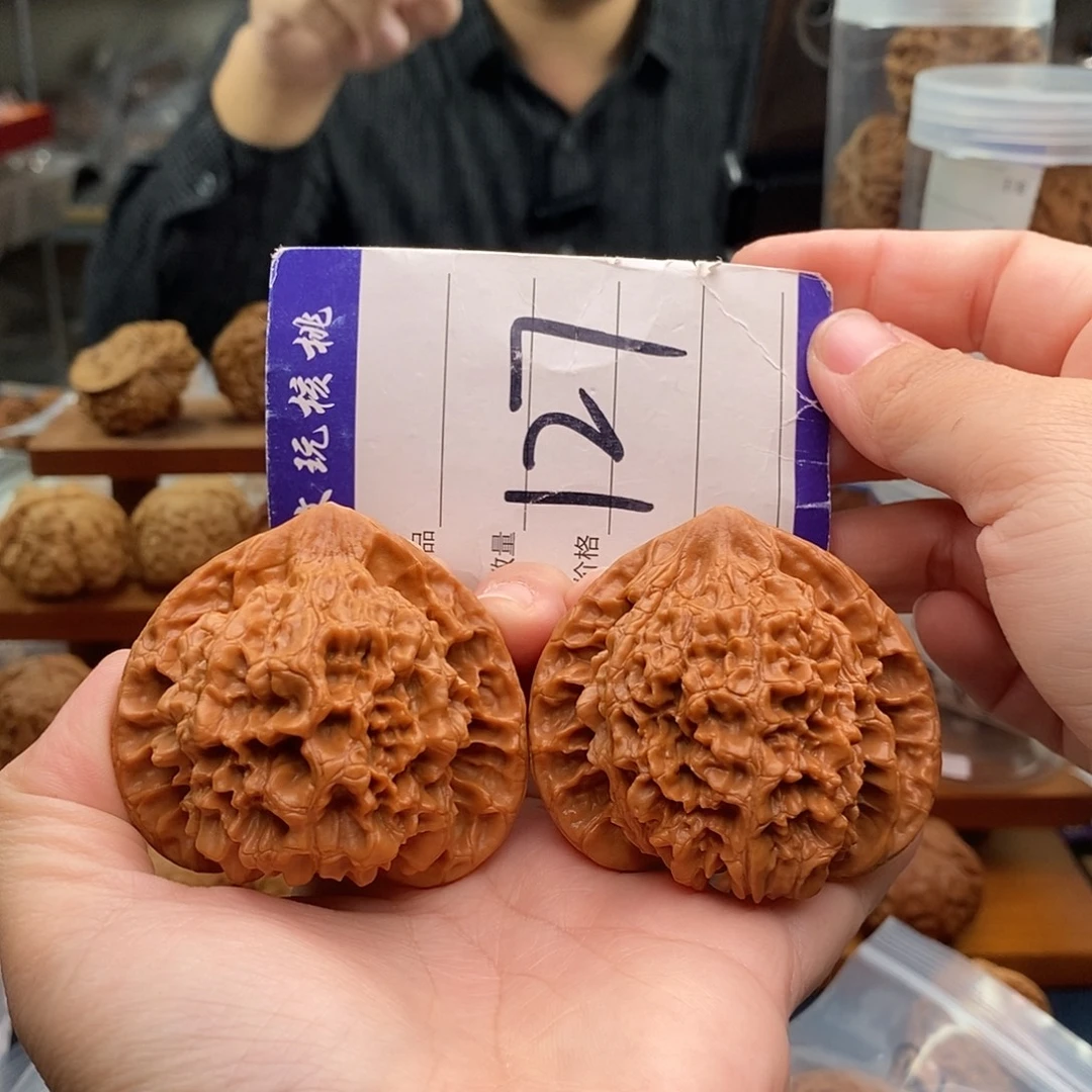 把件文玩核桃54官帽