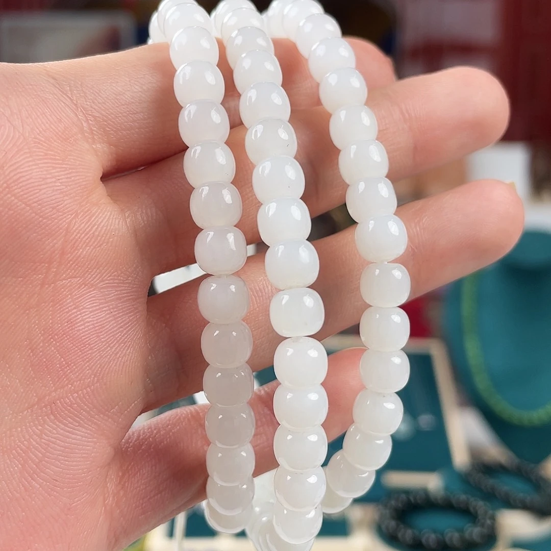 和田玉（白玉）未镶嵌手链