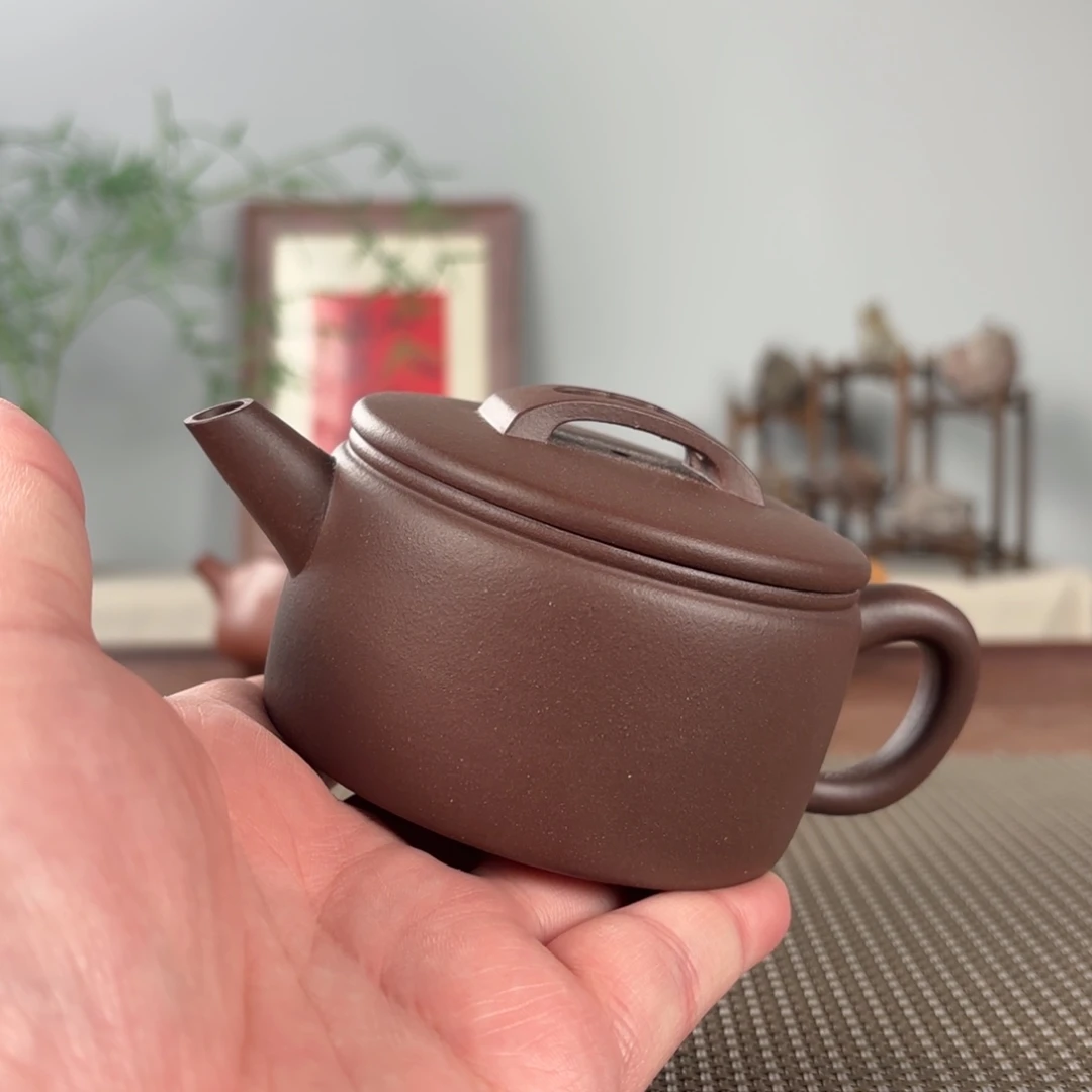 骑***阳茶壶紫砂黄龙山原矿紫砂壶