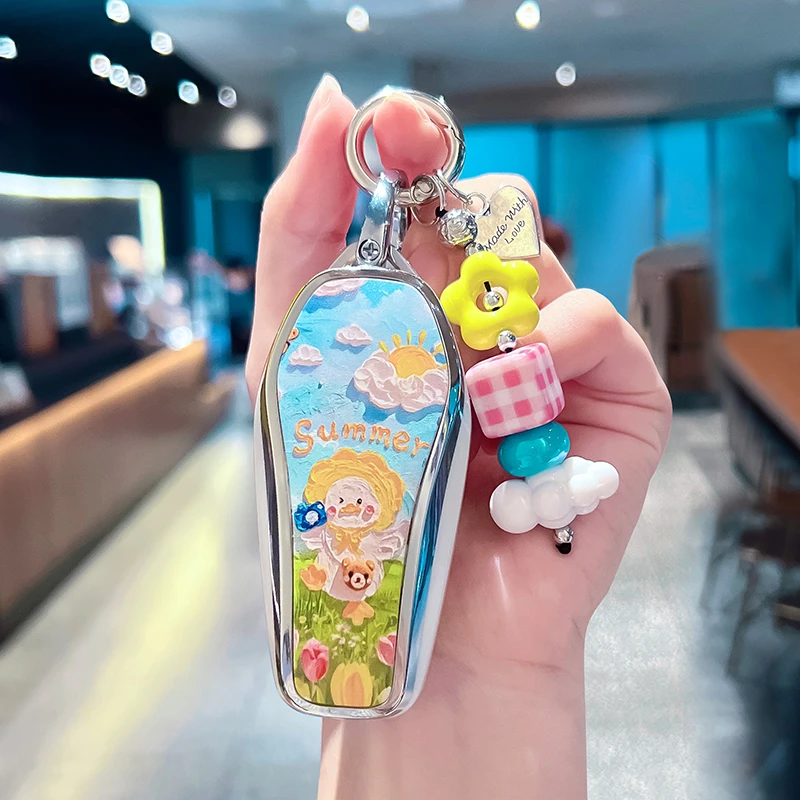 适用于比亚迪海豚钥匙套汉秦plusdmi海鸥ev宋L扣元pro唐海豹06壳