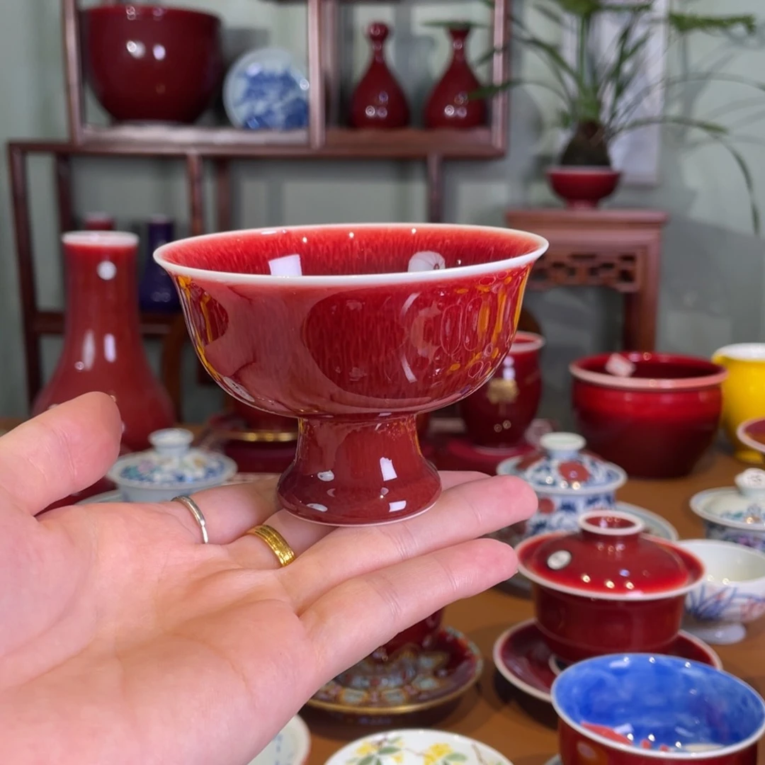 清欢雅玩原矿郎红福利杯