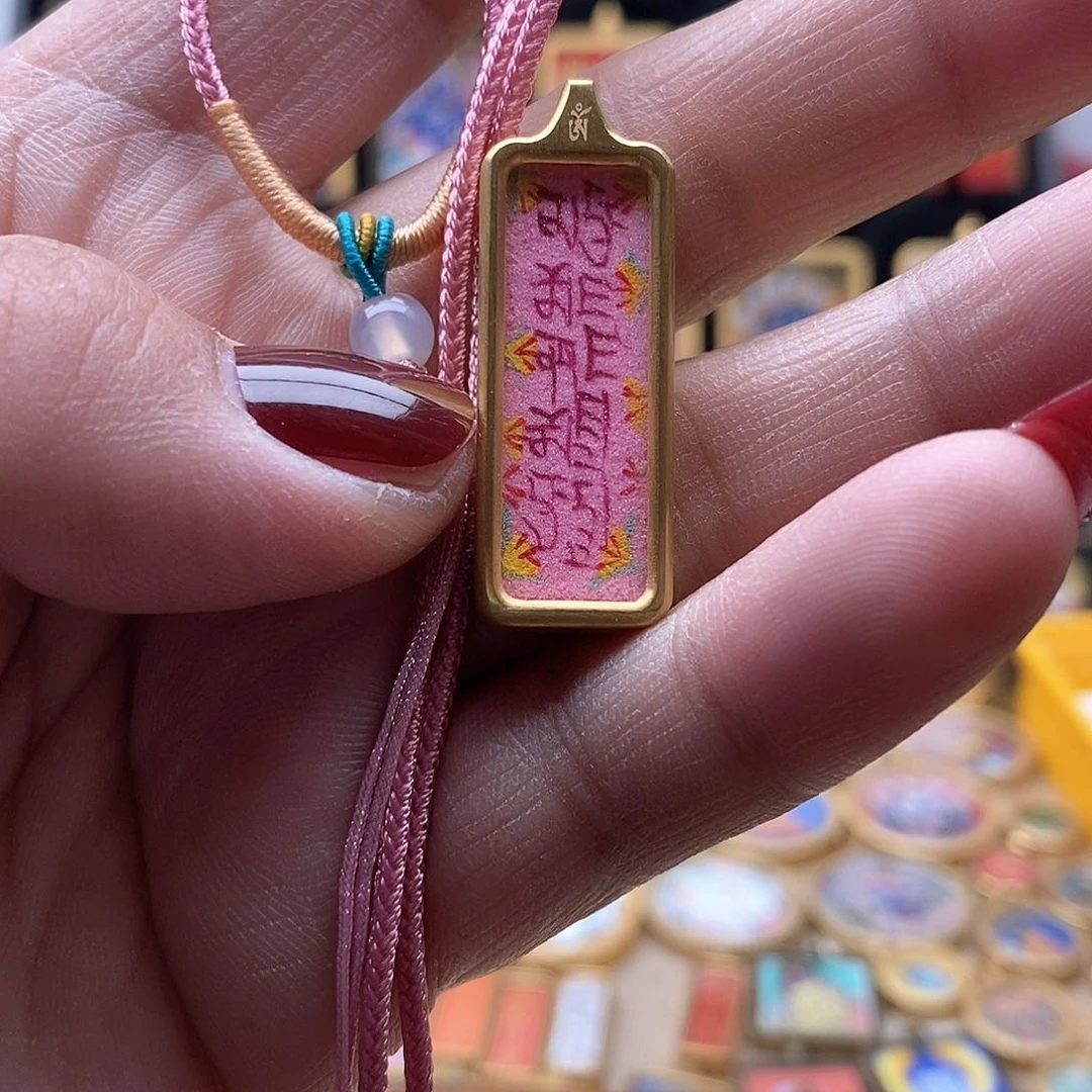 吊坠惜缘唐卡扎基唐卡