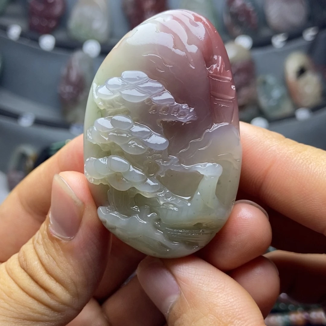玛瑙/玉髓颈饰未镶嵌
