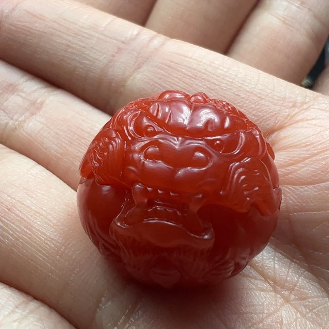 南红玛瑙未镶嵌珠子