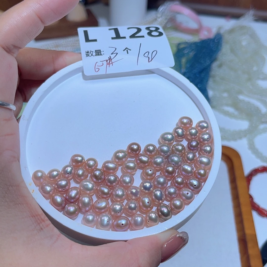 未镶嵌淡水珍珠珠宝奇石L128。