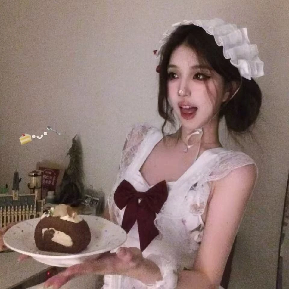 【糜情】性感红色蝴蝶睡裙