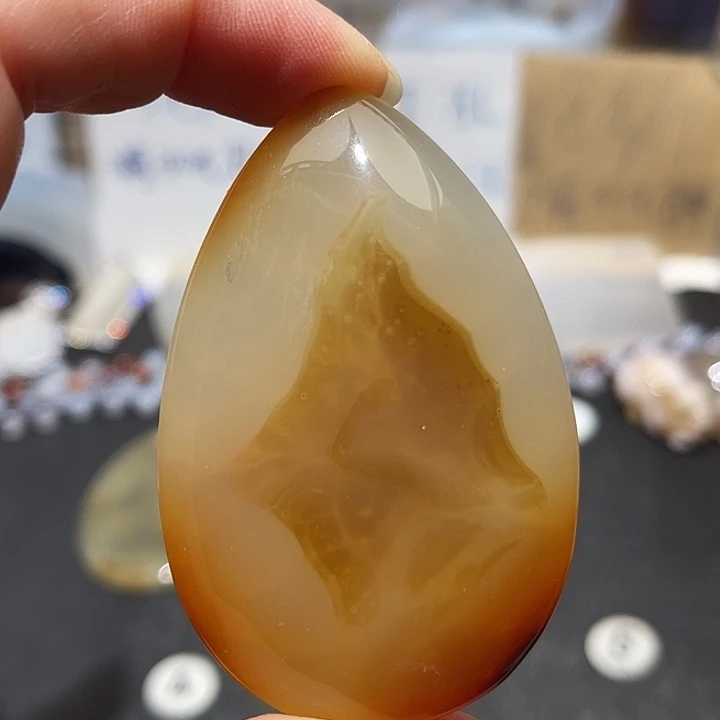 玛瑙/玉髓未镶嵌吊坠(不含链)