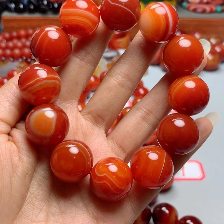 未镶嵌手链玛瑙/玉髓安****》