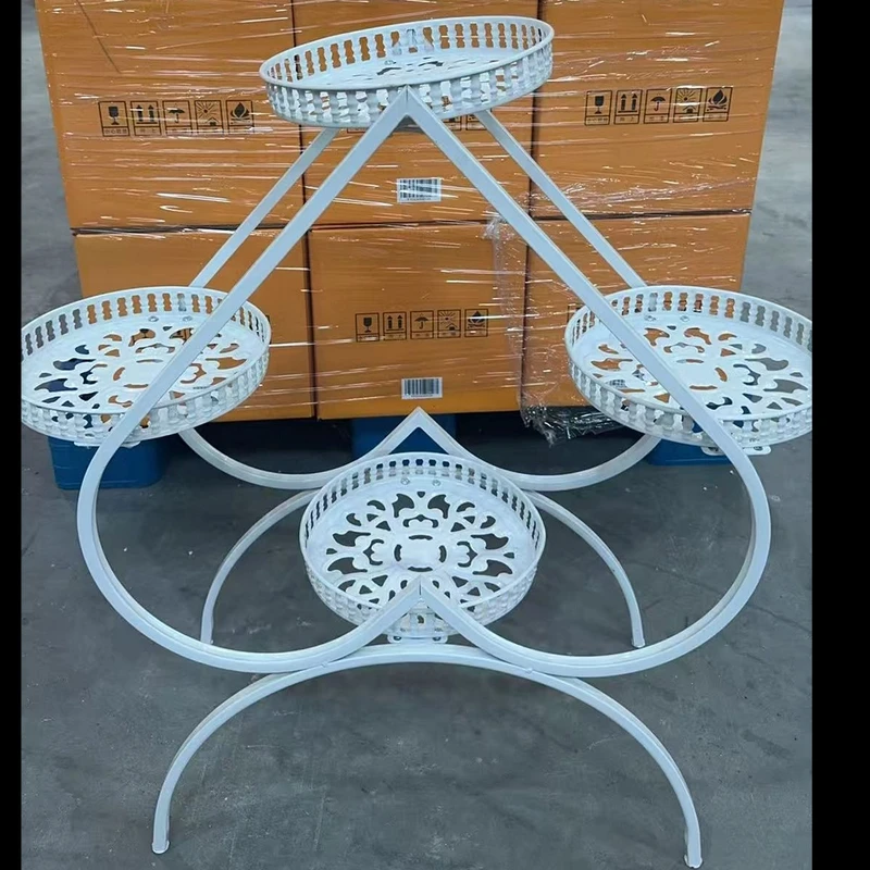 花架子室内多层置物架家用阳台多肉绿萝花盆架简约客厅落地式