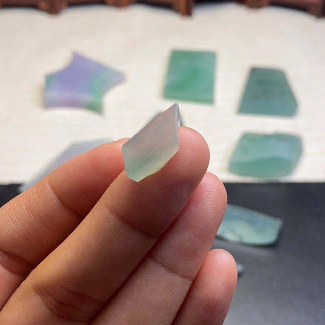 定制翡翠未镶嵌天然缅甸翡翠A货