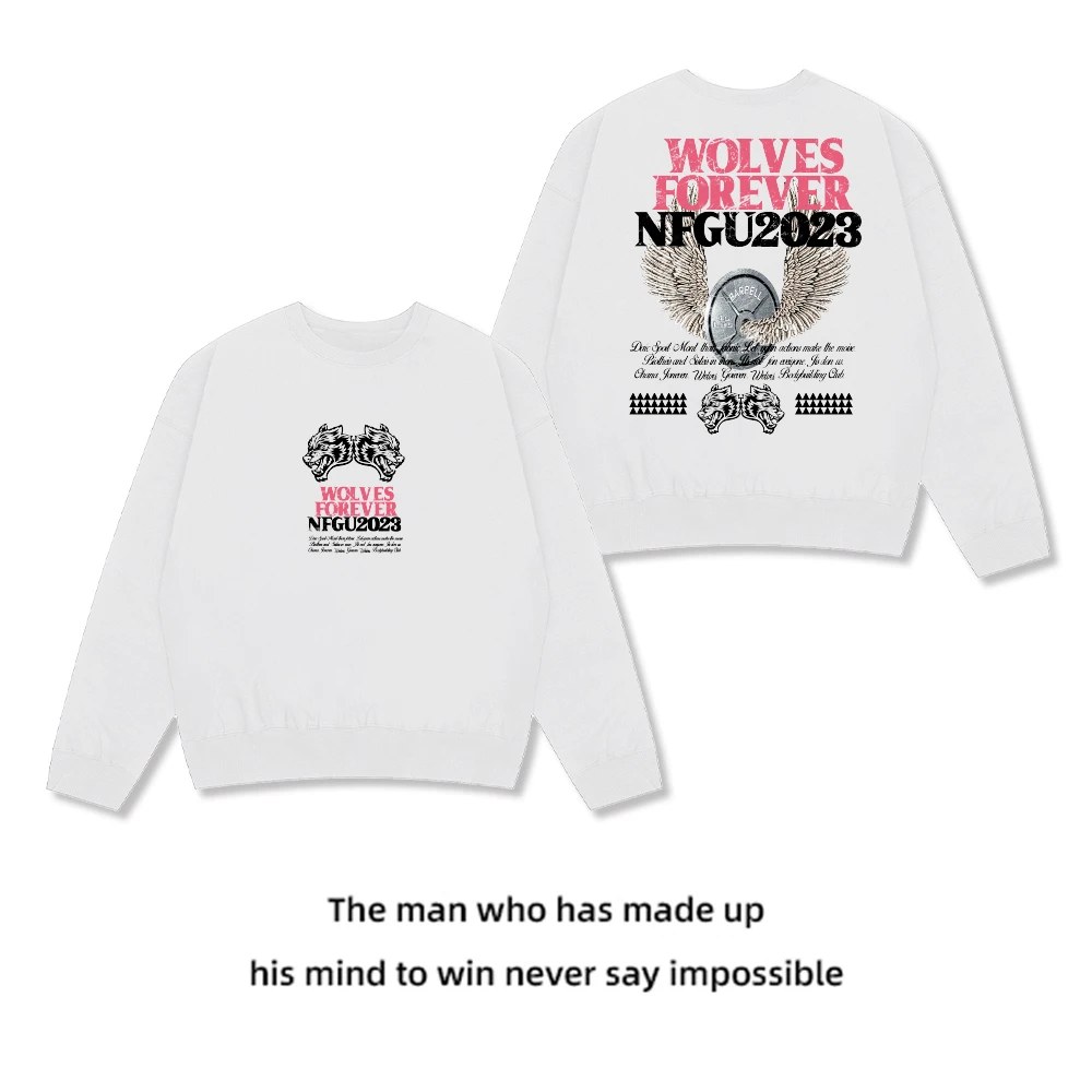 健身宽松速干长袖圆领卫衣女瑜伽运动跑步健身撸铁外搭套头