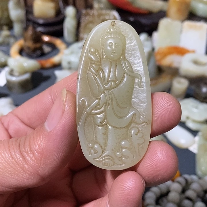 和田玉（糖玉）未镶嵌颈饰