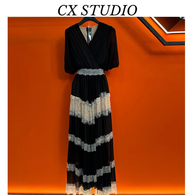 QC编码41 经典收腰轻奢时尚夏季连衣裙（定制女装）TG648
