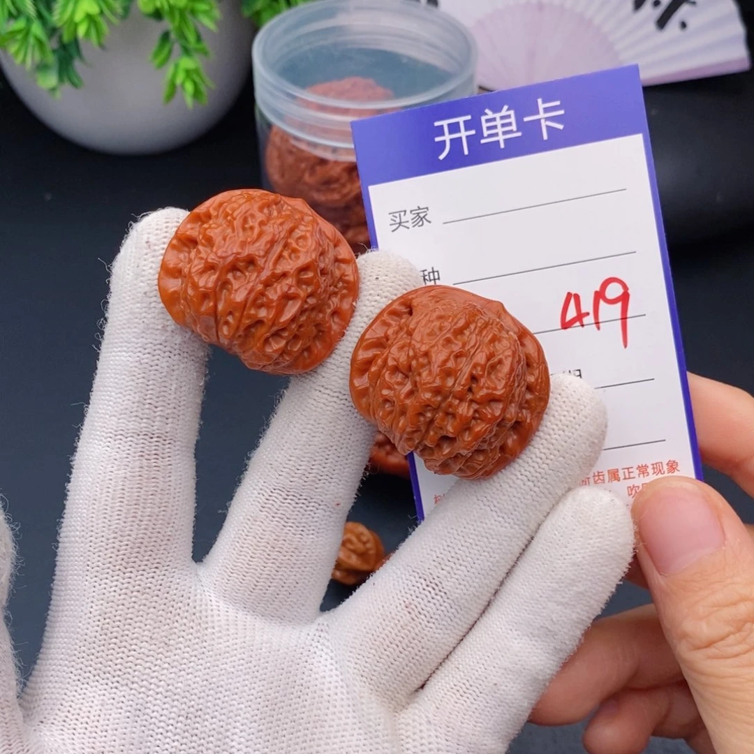 文玩核桃把件35血麒麟419