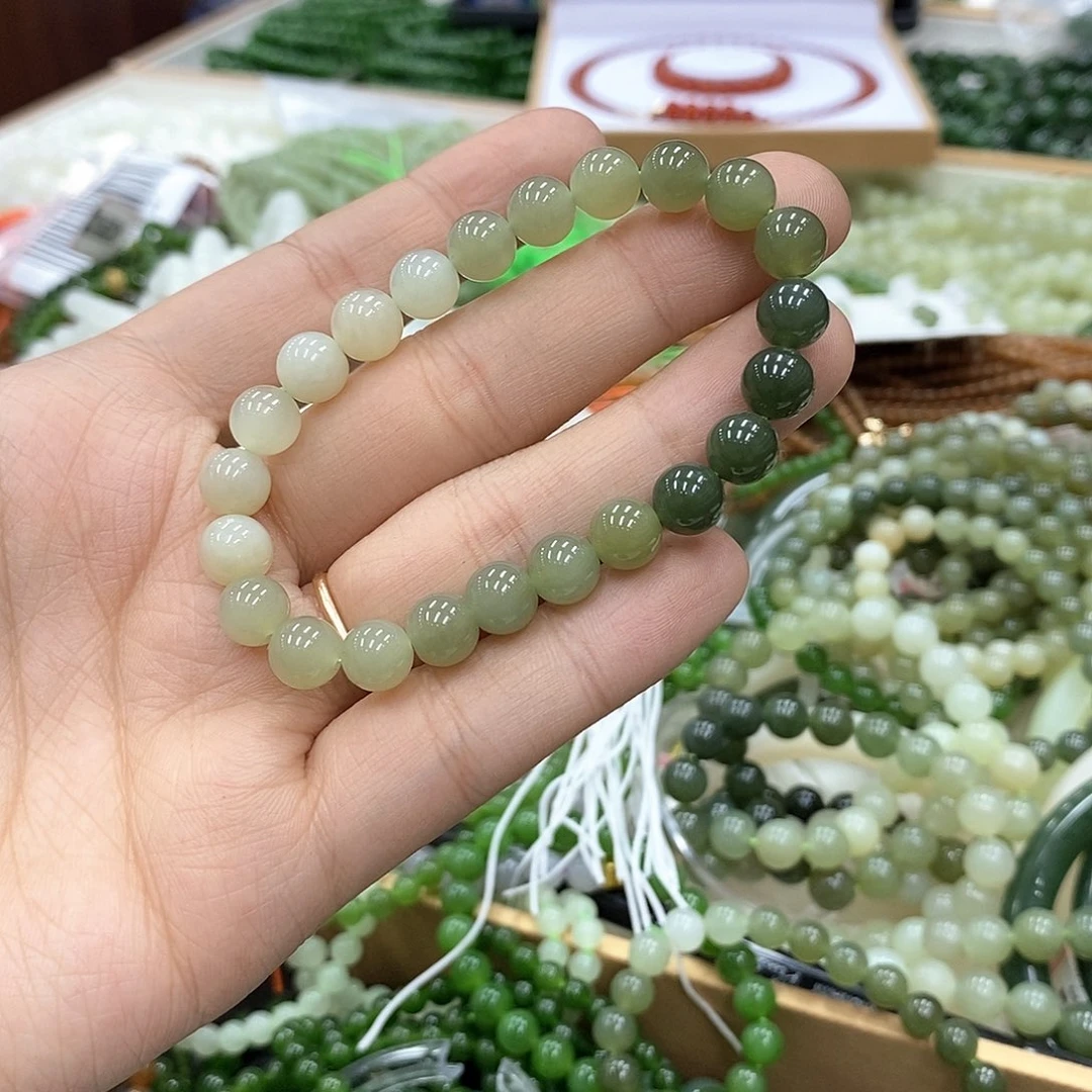 和田玉手链未镶嵌