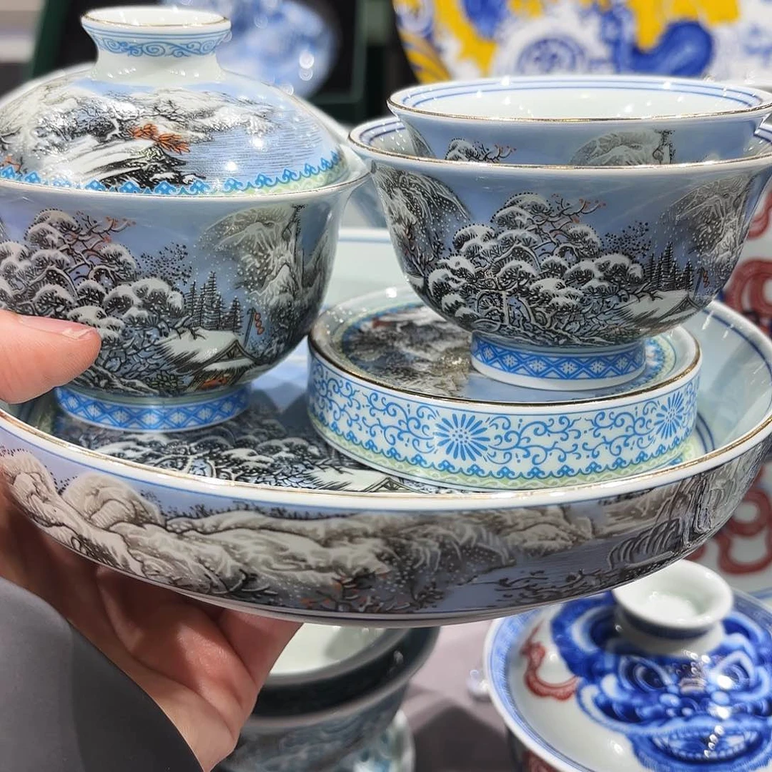瓷片景德镇瓷器艺术