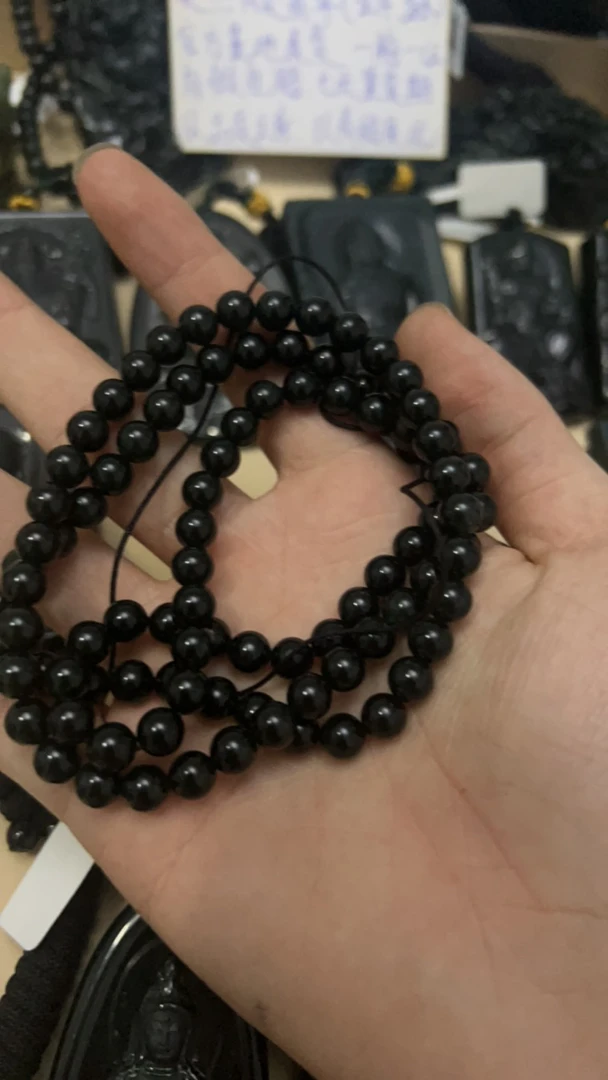 天然翡翠a货墨翠