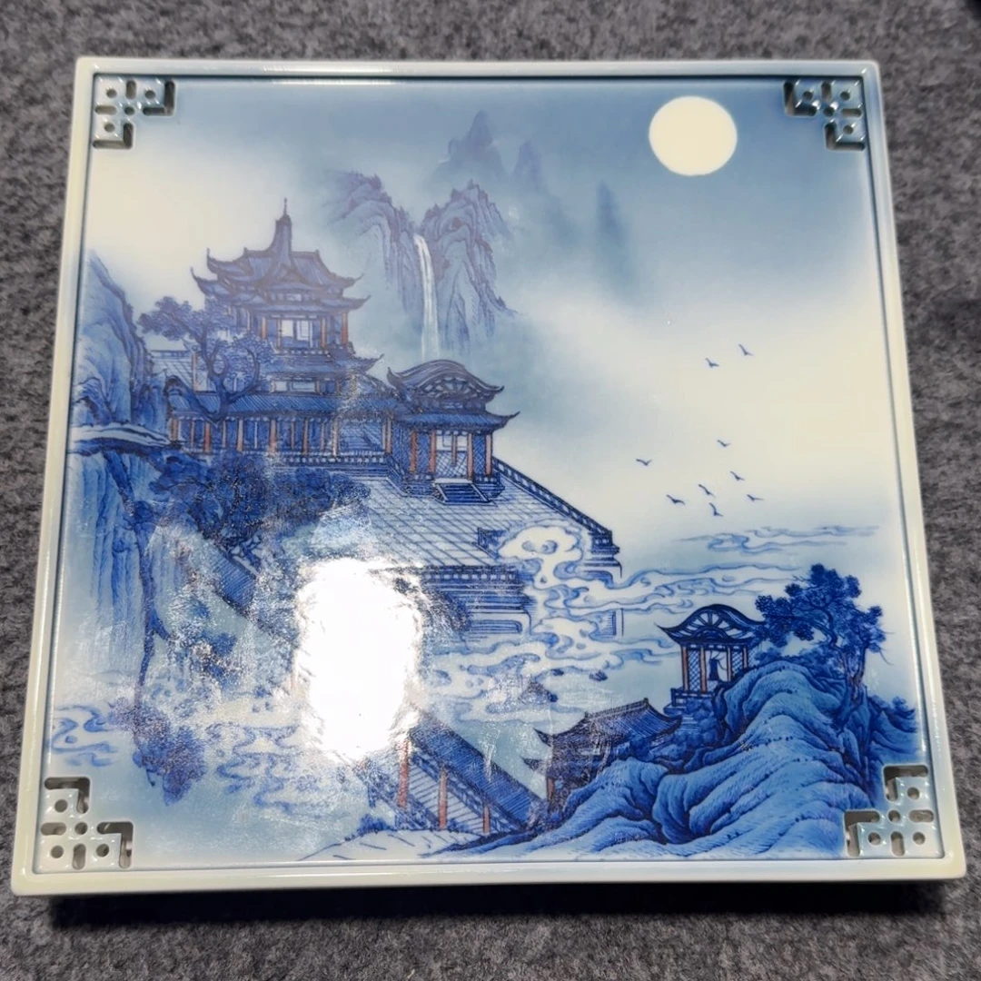 L***a现代景德镇陶瓷手绘茶具