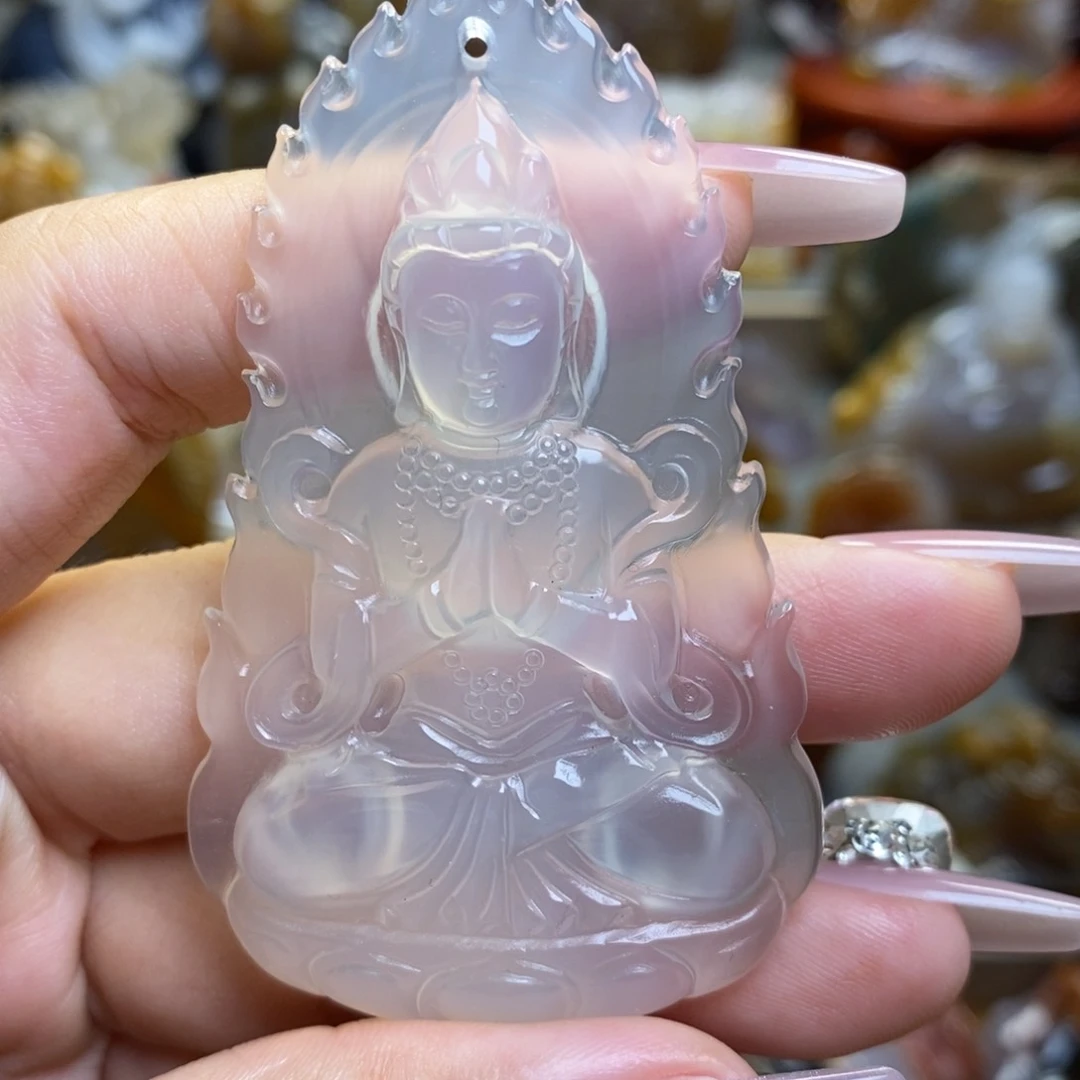 玛瑙/玉髓挂件未镶嵌